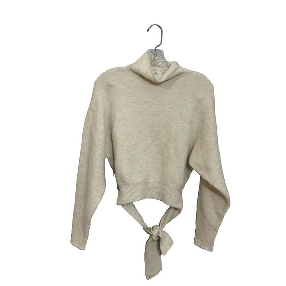 Wilfred Sweaters Wilfred Aritzia Rebecca Sweater Cream Alpaca Wool
